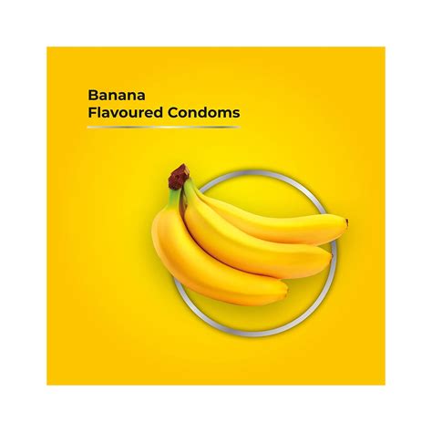 Skore Banana Flavoured Condoms (10 condoms in 1 Pack)