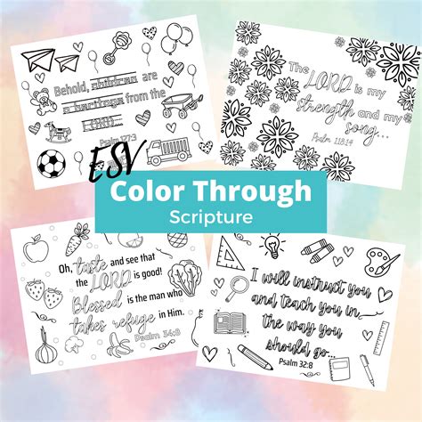 Scripture Coloring Pages 的图像结果