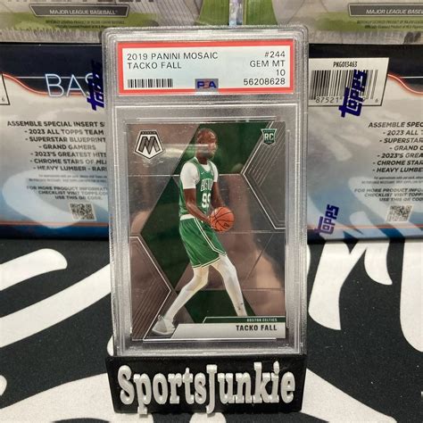 Tacko Fall 2019 Mosaic #244 Base Price Guide - Sports Card Investor