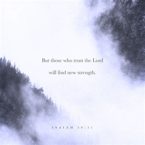 Those who hope in the Lord will get all the strength they need - Isaiah ...