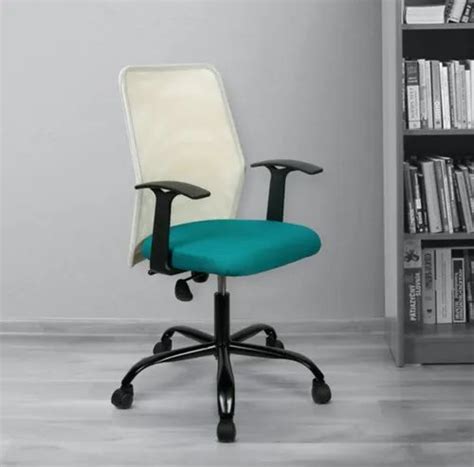 Aqua Green White Smart Mid Back Ergonomic Chair Manufacturer, Supplier ...