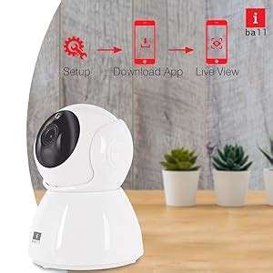 Buy iBall 2.0 MP Smart HD View & Talk PT Camera, White Online at Low ...