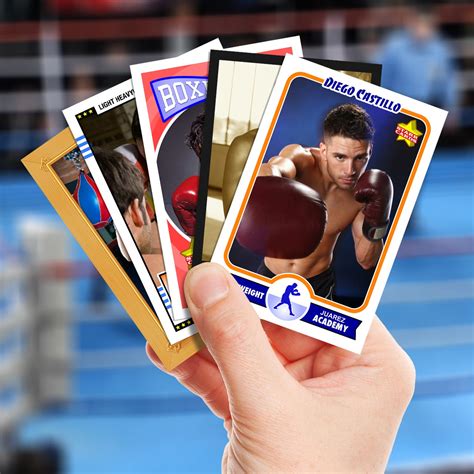 Boxing Match Card 的图像结果