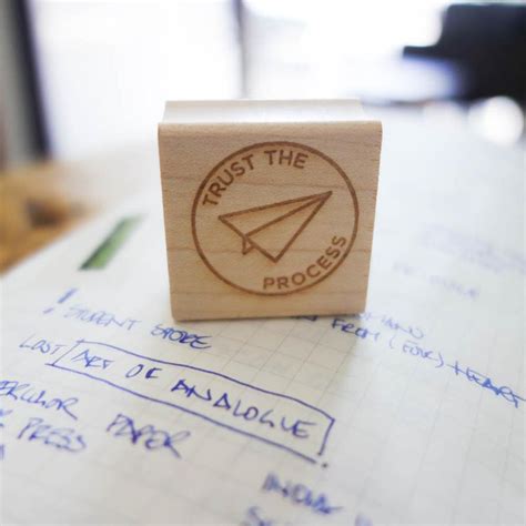 Stamp // "Trust the Process" – Paper planning and more