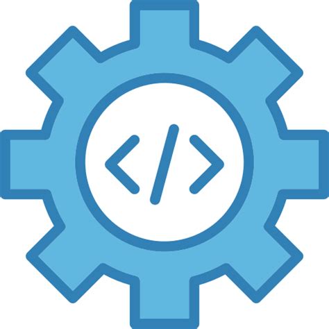 Develop Icon Blue Background 的图像结果