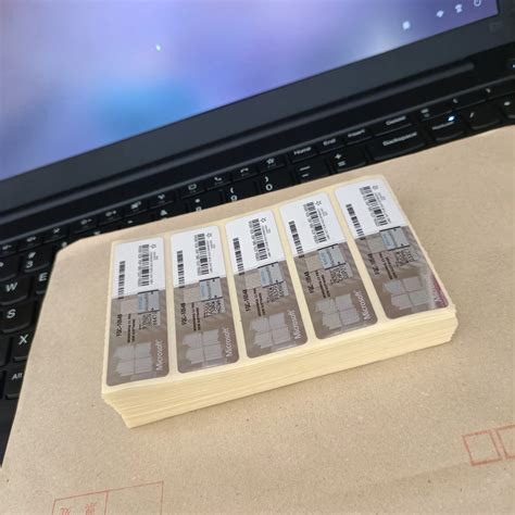 Genuine Licence Windows 11 Pro Oem Coa Newest Sliver Sticker Global Activation Lifetime Warranty ...