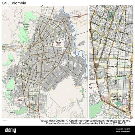 Cali Colombia Map High Resolution Stock Photography and Images - Alamy