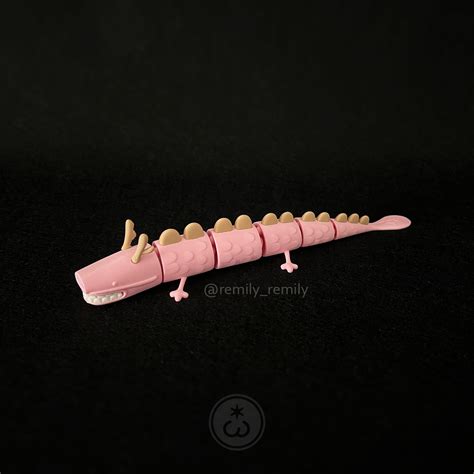 🧲 Ryunosuke – One Piece Flexi Toy・ 3D File for 3D printing・Cults