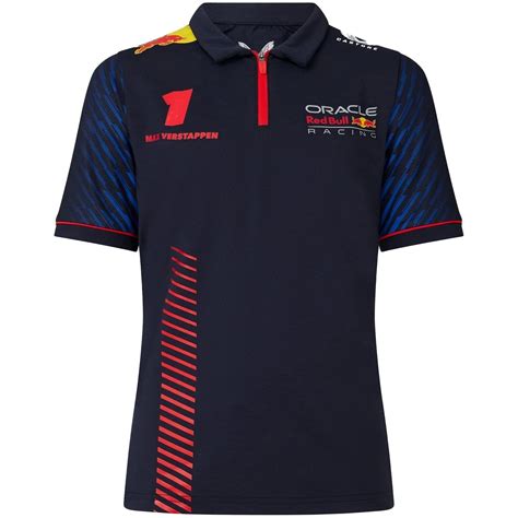 Buy Red Bull Racing F1 Kid's 2023 Max Verstappen Team Polo Shirt Online ...