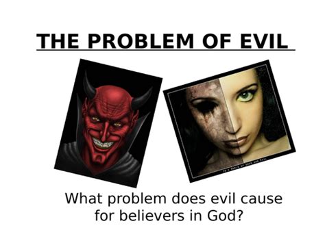 Image result for The Problem of Evil Explained