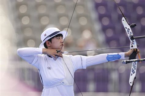 组图-东京奥运会射箭女子团体 韩国队夺得金牌