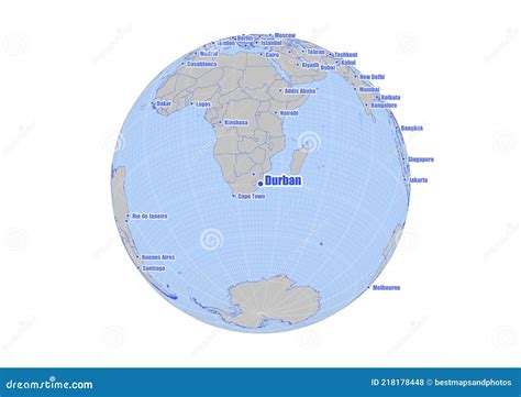 Maps Durban South Africa