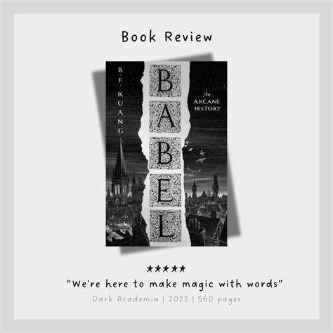 Book Review: A Journey Through Babel by R.F. Kuang | by Opinion Me ...