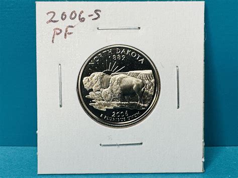 2006-S North Dakota 50 States Quarter - For Sale, Buy Now Online - Item ...