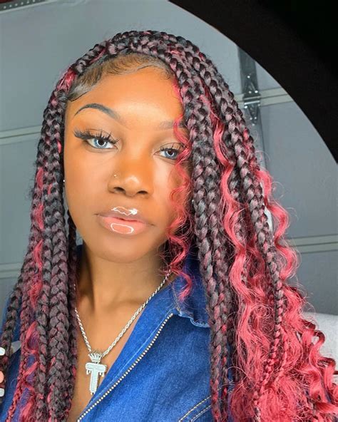 braided hairstyles color
