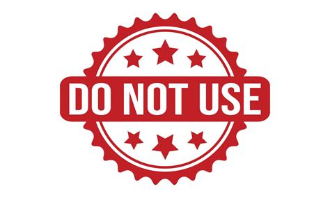 Do Not Use Rubber Stamp. Do Not Use Grunge Stamp Seal Vector ...