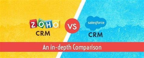 Zoho CRM vs. Salesforce.com | ePratikshana 2498 Solutions