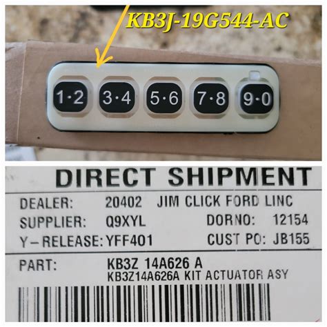 Image result for Ford Transit Keypad Installation