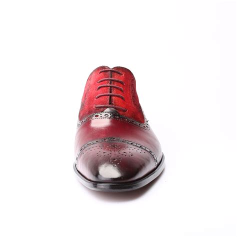 Qeleigh Dress Shoes // Bordeaux Red (Euro: 39) - Deckard Shoes - Touch ...