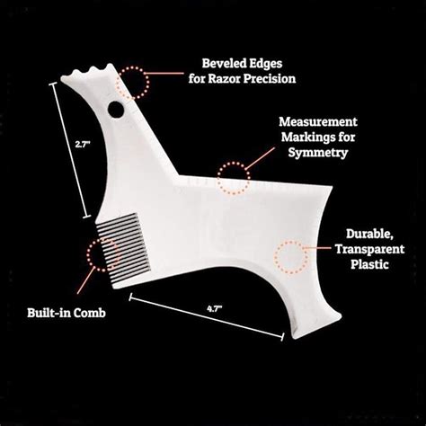 NewChiChi Beard Shaper Template Shaping Tool,Kucheed Premium India | Ubuy