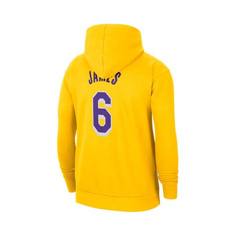 Nike Los Angeles Lakers Pullover Fleece Essential Erkek Sweatshirt ...