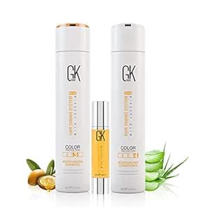 GK Hair Global Keratin Moisturizing Shampoo And Conditioner 300ml With ...