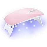 Nirgun Empex Mini UV LED Nail Lamp, Portable Gel Light Mouse Shape ...