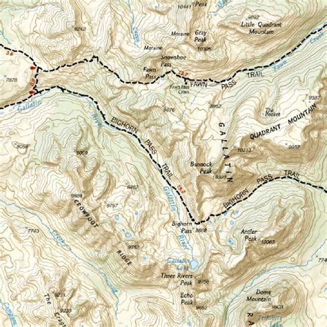Yellowstone National Park Map by National Geographic | Avenza Maps