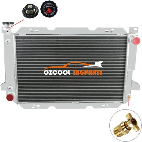 Buy OzCoolingParts 83-97 Ford F-Series Radiator, 4 Row Core Aluminum ...