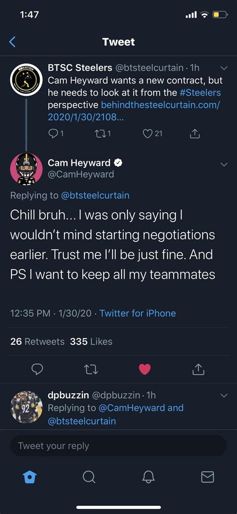 Cam Heyward is the definition of a team player : r/steelers