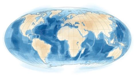 Ocean Depth Map 的图像结果