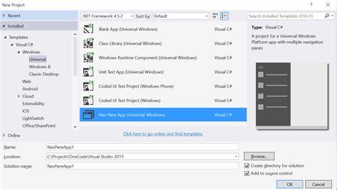 Creating a Navigation Bar Using Visual Studio 的图像结果