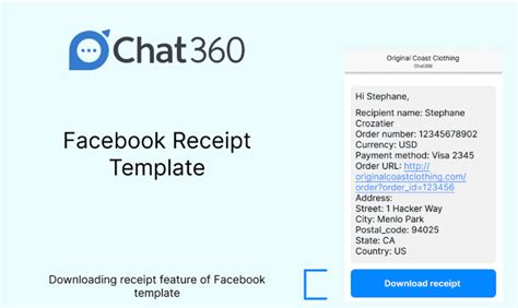 Facebook Messenger Templates Guide - Chat360 - Conversional AI Chatbot ...