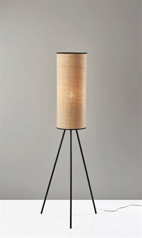 Huey Floor Lamp - Tropical - Floor Lamps - by Adesso | Houzz