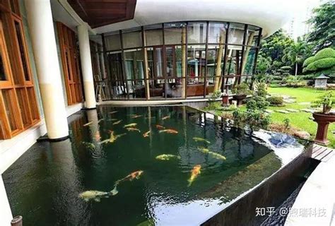 13个庭院鱼池设计，在院里建造一个假山鱼池，赏花观鱼太美了_的整体