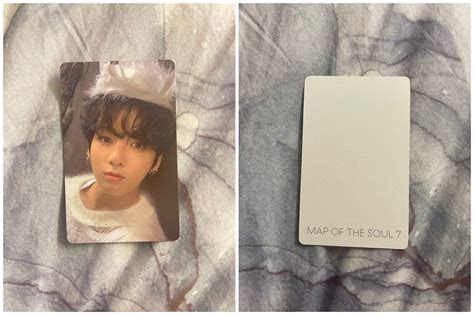 BTS JUNGKOOK [ Map Of The Soul 7 Official Photocard ] Album Ver 1 | #4551956753 - map of the soul 7 jungkook photocard