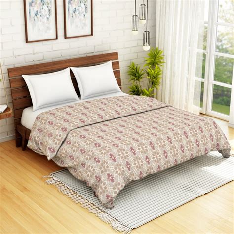Buy SPACES Essentials AW19 Cambric Printed Double Bed Dohar - 210 x 240 ...