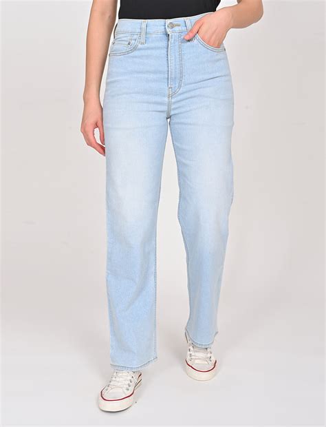Women's Blue Slim Straight Fit High Rise Jeans – Levis India Store