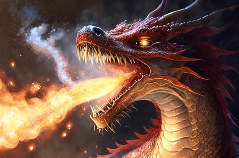 Fire Breathing Dragon In The Bible - Bible Wisdom Hub
