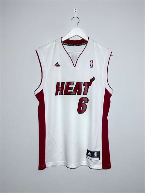 Adidas × NBA × Vintage Lebron James Heat Jersey | Grailed