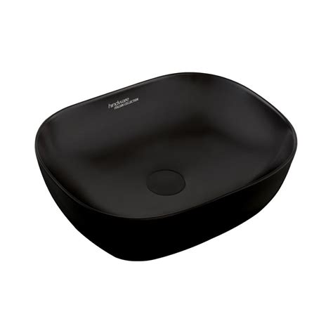 Hindware Black Matte Table Top Standard Basin – Decure.in