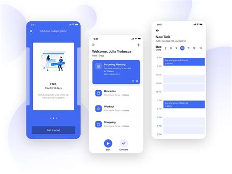 Society Management App | Home Page UX UI Design | 2019 by Rahul Shinde ...