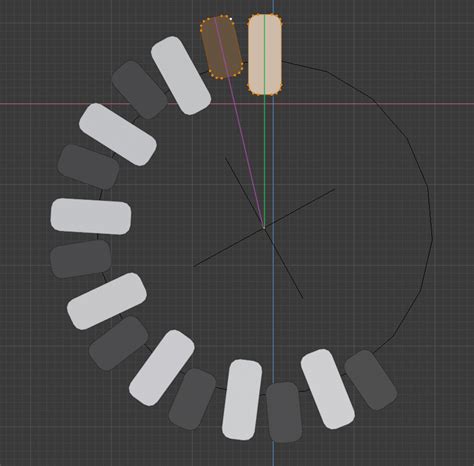 Array Object Offset Blender 的图像结果