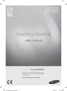 Image result for Samsung Washing Machine Operating Manual