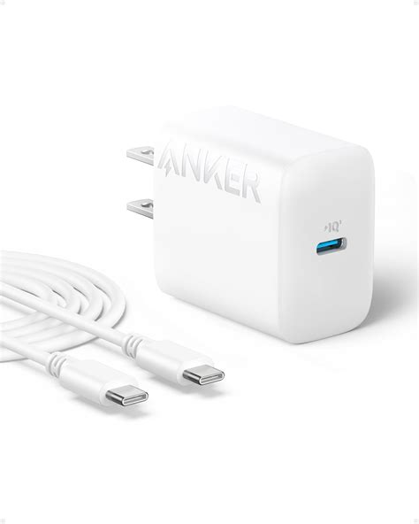 Amazon.com: Anker Charger, 2-Pack 20W Fast Charger with Foldable Plug ...