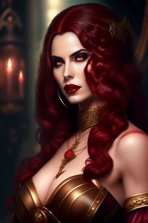 Lexica - Female vampire, dark fantasy, dnd