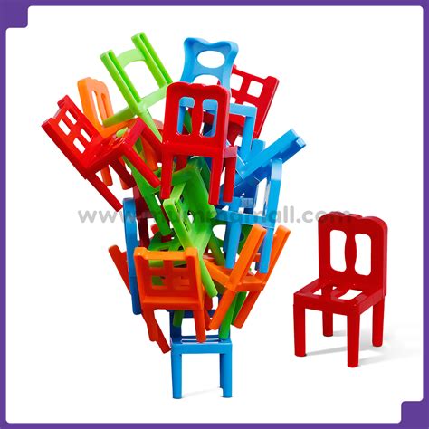 🔥Chairs Stacking Tower Game ||Suspend Family Game😯 36 Pcs Chair💥 ...
