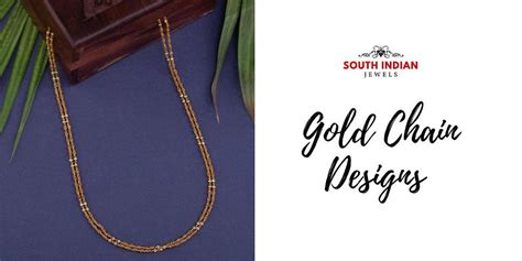 Latest Gold Chain Designs For Ladies To Discover | South Indian Jewels