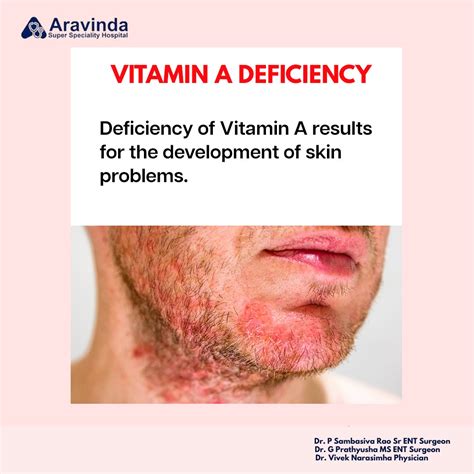 Vitamin A Deficiency Symptoms Skin
