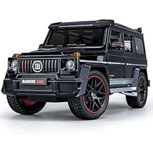 SR TOYS 1/18 Scale Mercedees Benz Brabus G800 SUV Alloy Car Diecast Toy ...